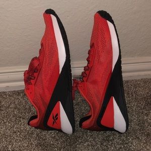 9D Left foot, 8.5D Right foot. Reebok Nano X1